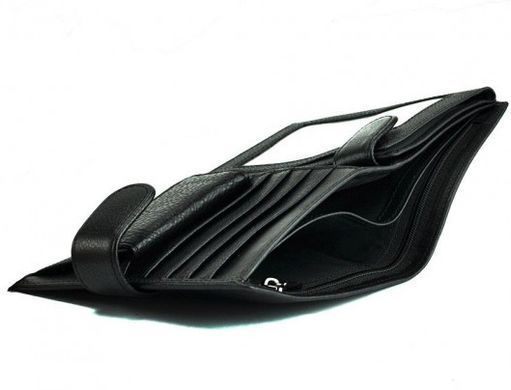 Шкіряний портмоне під паспорт нового зразка Marco Coverna BK010-807 black