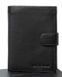 Шкіряний портмоне під паспорт нового зразка Marco Coverna BK010-807 black