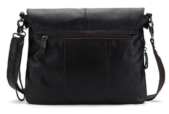 Мужская кожаная сумка-мессенджер Bexhill Bx8007 Black