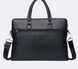 Сумка для ноутбука шкіряна чорного кольору Bexhill Bx17610 Black