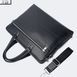 Сумка для ноутбука шкіряна чорного кольору Bexhill Bx17610 Black