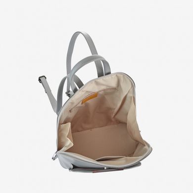 Женский кожаный рюкзак VirginiaConti V01345 Grey