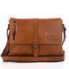 Рыжая кожаная сумка под документы HILL BURRY 3058/10025HB Brown