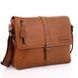 Рыжая кожаная сумка под документы HILL BURRY 3058/10025HB Brown