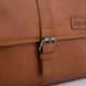 Рыжая кожаная сумка под документы HILL BURRY 3058/10025HB Brown