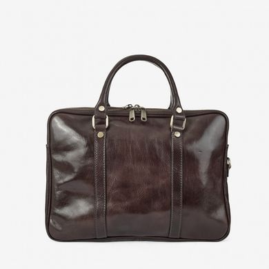 Коричнева шкіряна сумка для чоловіків Virginia Conti VCM0502BROWN