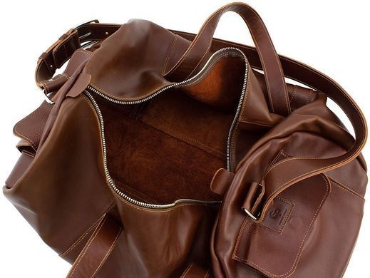 Спортивная дорожная сумка из натуральной кожи Grande Pelle 760623_N