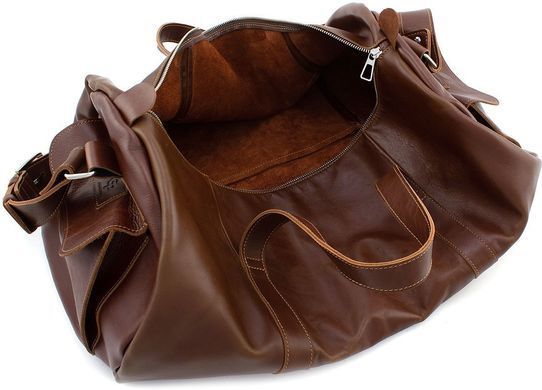 Спортивная дорожная сумка из натуральной кожи Grande Pelle 760623_N