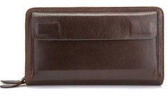 Чоловічий шкіряний клатч Bexhill Bx9069-1C темно-коричневий