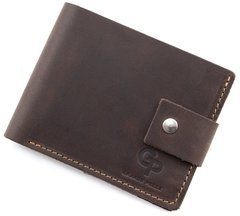 Коричневий шкіряний гаманець Grande Pelle 54212010