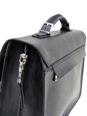 Великий чоловічий портфель з кінської шкіри Newery N7164KA
