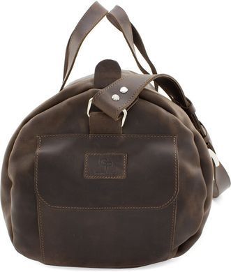 Спортивная дорожная сумка из винтажной кожи Grande Pelle 760120
