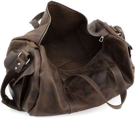 Спортивная дорожная сумка из винтажной кожи Grande Pelle 760120