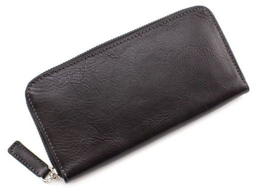 Великий шкіряний гаманець на блискавці унісекс Grande Pelle 532610