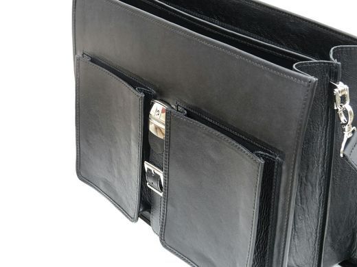 Великий чоловічий портфель з кінської шкіри Newery N7164KA