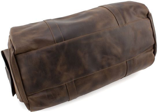 Спортивная дорожная сумка из винтажной кожи Grande Pelle 760120