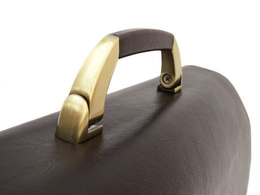Коричневий чоловічий шкіряний портфель Newery N1587GC