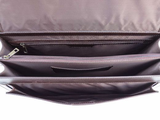 Коричневий чоловічий шкіряний портфель Newery N1587GC