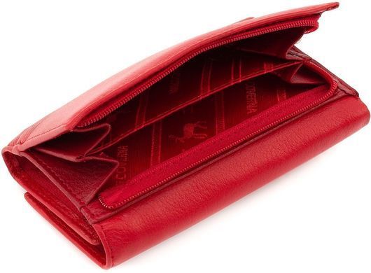 Красный кошелёк женский из кожи Marco Coverna mc1418-2