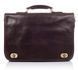 Коричневий шкіряний портфель VIRGINIA CONTI VCm141305/08810brown