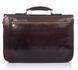 Коричневий шкіряний портфель VIRGINIA CONTI VCm141305/08810brown