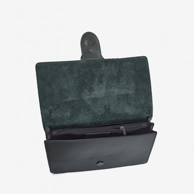 Темно-зелена сумка жіноча через плече VIRGINIA CONTI V03131 Dark green