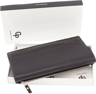 Молодіжне шкіряне портмоне на магніті Grande Pelle 514610