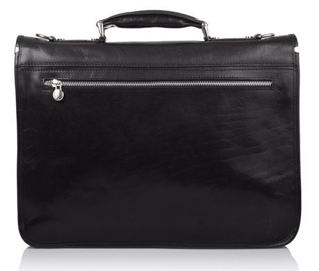 Стильний шкіряний портфель VIRGINIA CONTI VCMJN02BLACK