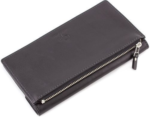 Молодіжне шкіряне портмоне на магніті Grande Pelle 514610