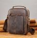 Чоловіча барсетка через плече з vintage шкіри Bexhill bx6014 coffe