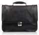 Стильний шкіряний портфель VIRGINIA CONTI VCMJN02BLACK