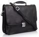 Стильний шкіряний портфель VIRGINIA CONTI VCMJN02BLACK