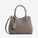Женская кожаная сумка шоппер VIRGINIA CONTI VC01565 Dark taupe